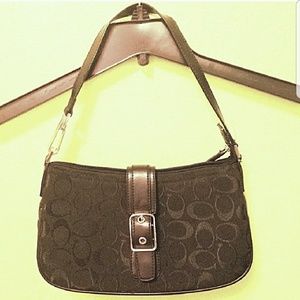 Coach black purse